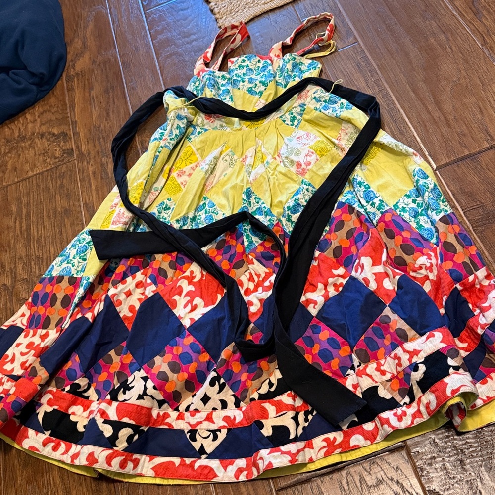 Maeve Multicolor Floral Patchwork Dress Anthropologie